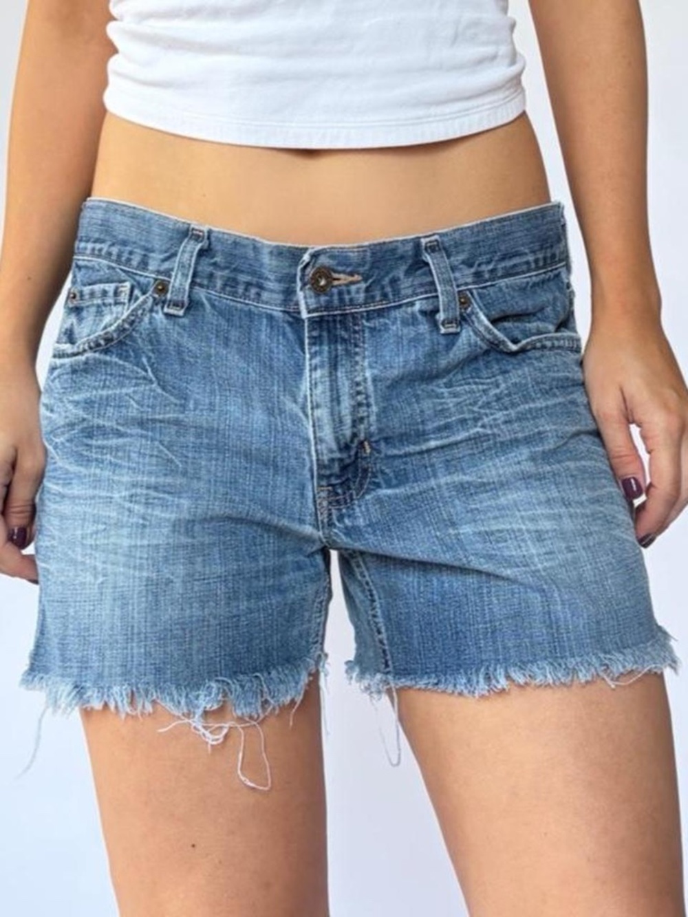 Low Rise Jean Shorts Cutoffs Old Navy